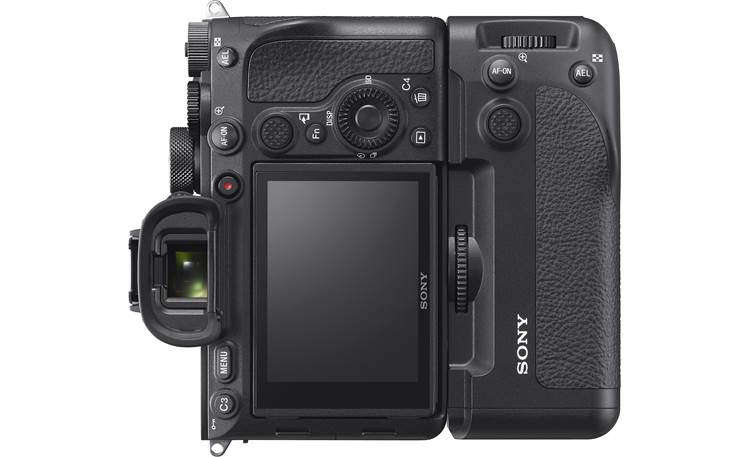 Sony VG-C4EM Shown in vertical orientation attached to camera (not included)