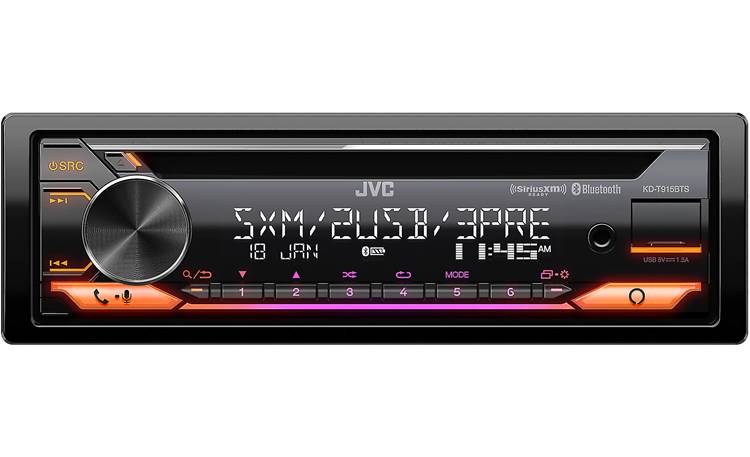 JVC KD-T915BTS Customize the look with variable color display and button options