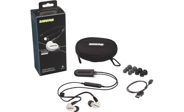 Shure SE215SPE-BT2 Special Edition (with extended bass) (White 