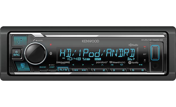 Kenwood KMM-BT525HD Add on a SiriusXM tuner for even more media options
