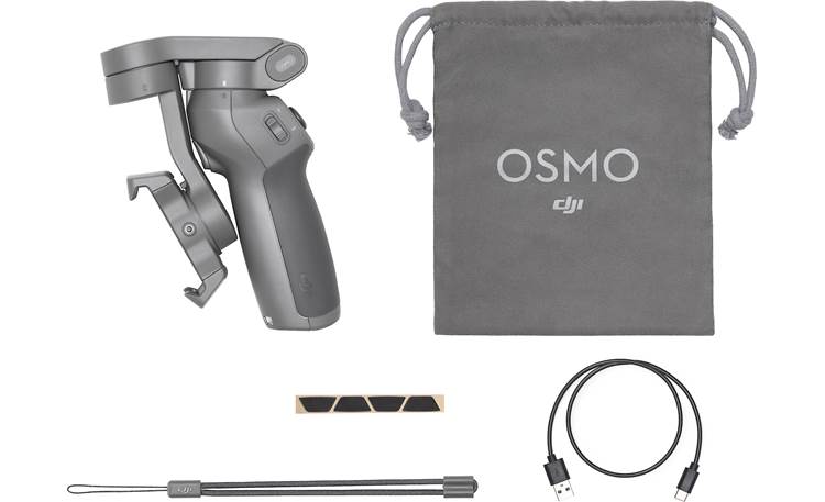 DJI Osmo Mobile 3 Shown with included accessories