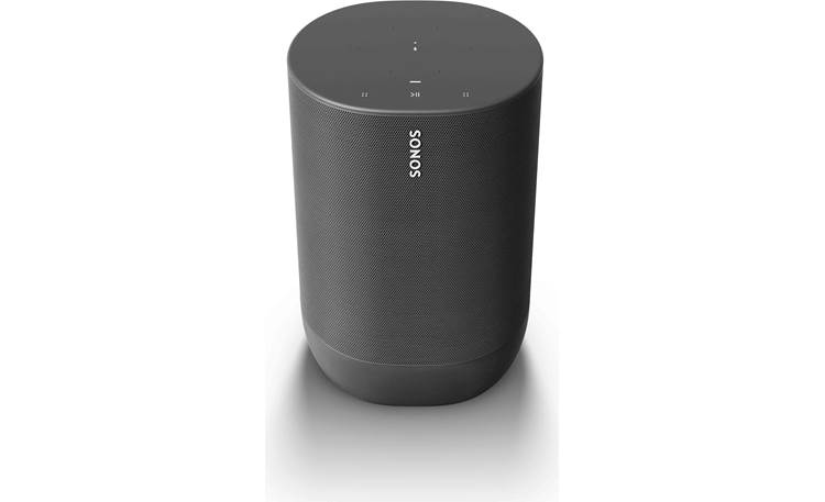 aritmetik kapitel mønt Sonos Move (Black) Wireless portable speaker with built-in Amazon Alexa,  Google Assistant, Apple AirPlay® 2, and Bluetooth® at Crutchfield