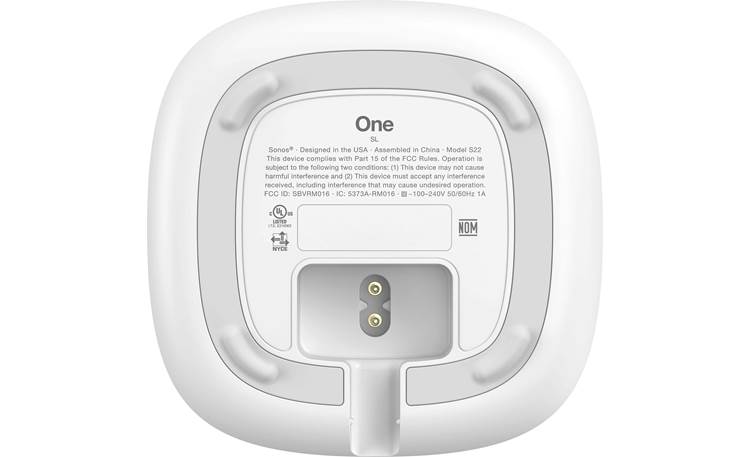 Sonos One SL 2-pack White - bottom