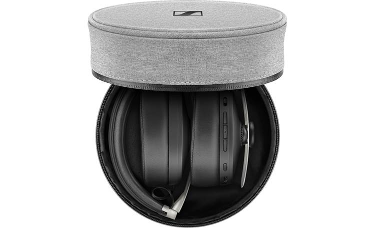 Sennheiser Momentum 3 Wireless Headphones fold up to fit into case