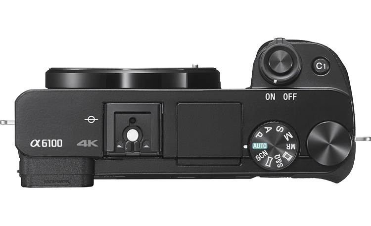 Sony Alpha a6100 Two Lens Kit Top