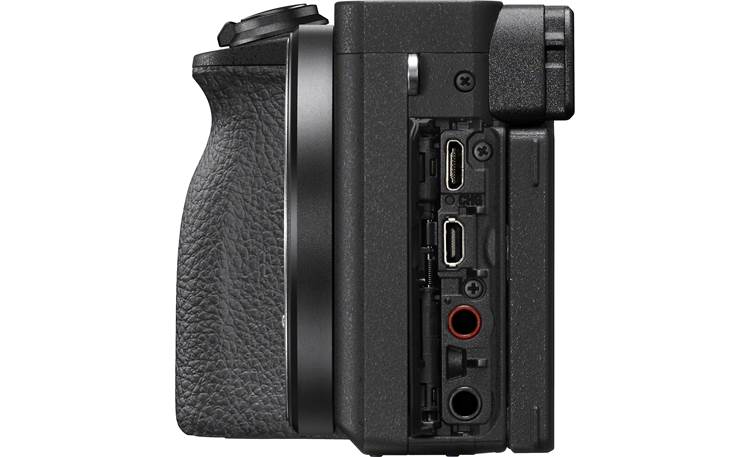 Sony Alpha a6600 (no lens included) Right side connections