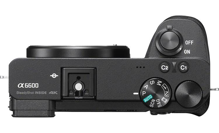 Sony Alpha a6600 Telephoto Lens Kit Top