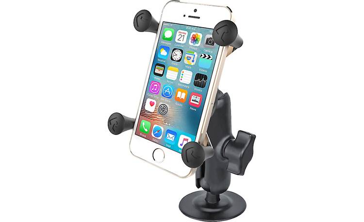 RAM X-Grip Holder with Double Socket Arm & Flex Adhesive Mount RAP-B-378-UN7 for iPhone 7 (4.7