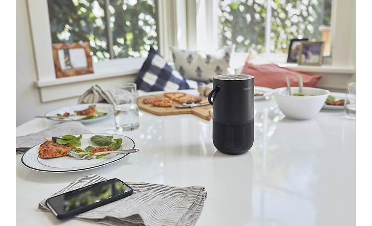 Bose® Portable Home Speaker Delivers spacious, 360° sound