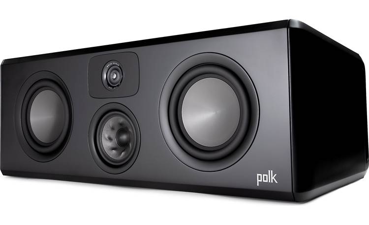 Polk Audio Legend L400 Angled front view with grille removed