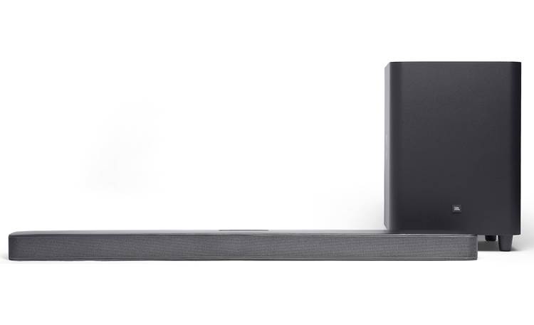 lift Derivation jet JBL Bar 5.1 Surround Powered sound bar with Apple® AirPlay® 2, Chromecast  built-in, Bluetooth®, and wireless subwoofer at Crutchfield