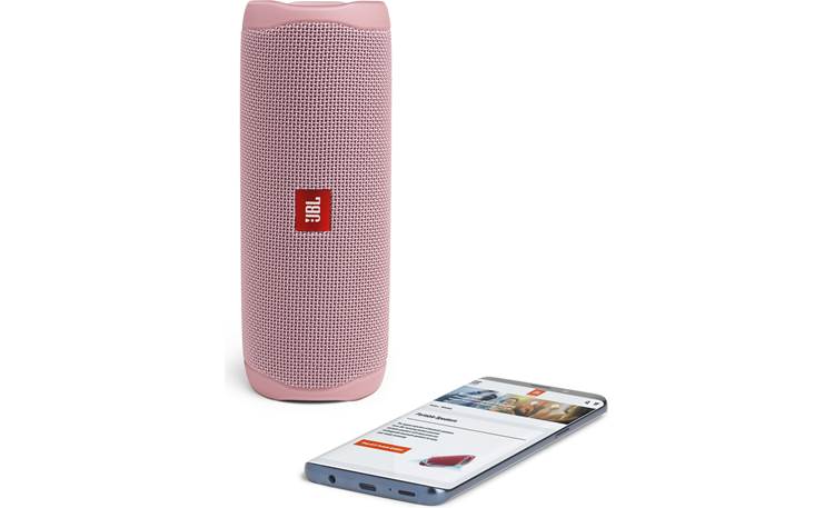 JBL Flip 5 Pink - stream via Bluetooth (smartphone not included)