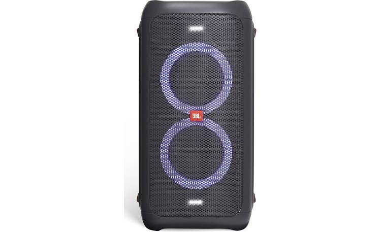 JBL PartyBox 100 Portable Bluetooth® speaker with light display at