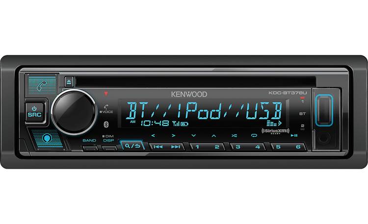 Kenwood KDC-BT378U Tap the Amazon Alexa button to gain voice controls over your music and audiobooks