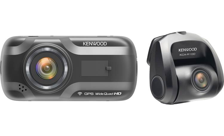 Kenwood DRV-A501WDP Built-in Wi-Fi lets you view recorded video on your paired smartphone