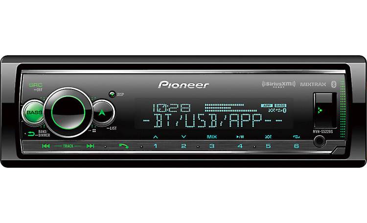 Pioneer MVH-S522BS Pioneer gives you over 200,000 colors to choose from to match your vehicle's dash lights.