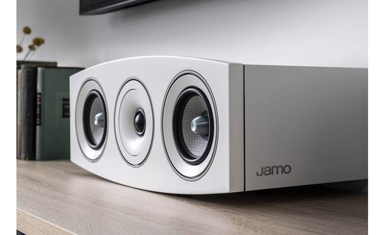 Jamo Concert 9 Series C 9 CEN II Angled view with grille removed