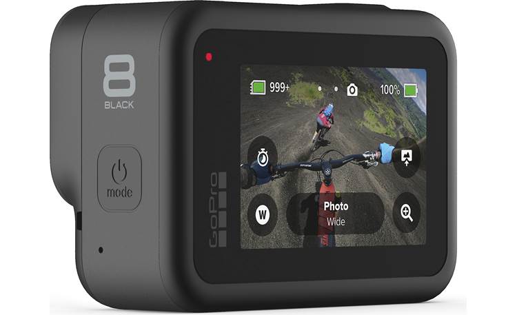 GoPro HERO8 Black Action Camera Control the action with quick buttons on the 2