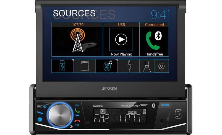 Jensen CAR1000 Wire Harness | For CM901MIR, CM701MIR, J1CA7, J1CA9 Multimedia Receivers