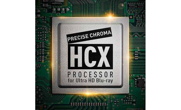Panasonic DP-UB420 Panasonic's HCX (Hollywood Cinema Experience) processor delivers precise HDR and color processing for stunning color and detail in all your 4K/HDR content
