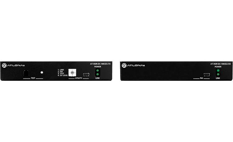 Atlona AT-HDR-EX-100CEA-KIT Front of transmitter and receiver