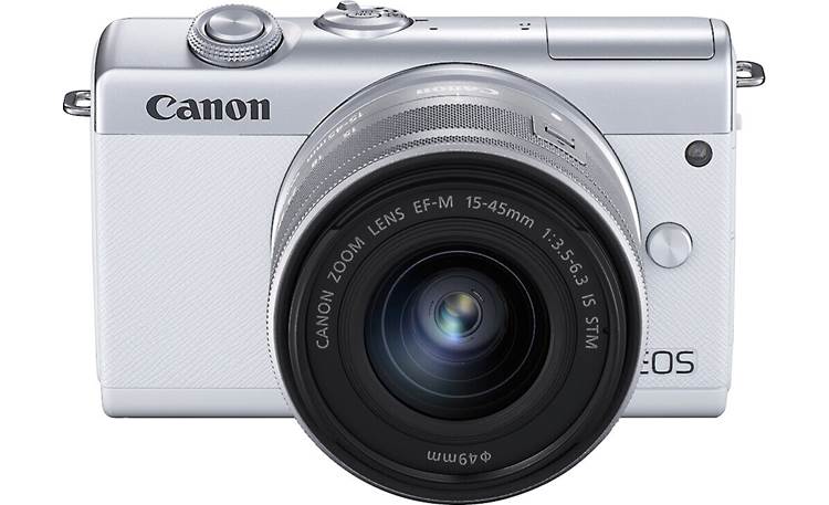 Canon EOS M200 Kit (White) 24.1-megapixel mirrorless camera with