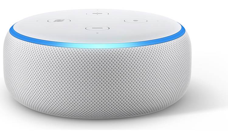 Echo Dot (3rd Generation) (White) Voice-activated virtual assistant  at Crutchfield