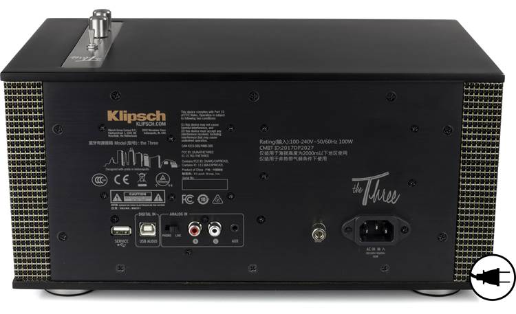 Klipsch heritage wireless three tabletop clearance stereo system