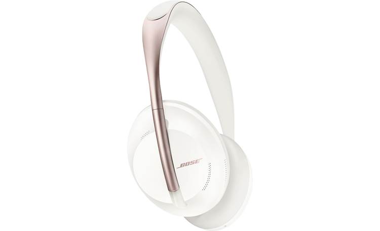 Bose Noise Cancelling Headphones 700 Special limited-batch design features a vivid white color scheme punctuated with metallic rose accents