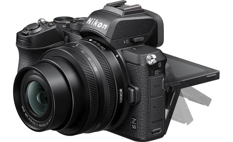 Nikon Z 50 Two Lens Kit Tilting touchscreen helps you compose shots from different angles