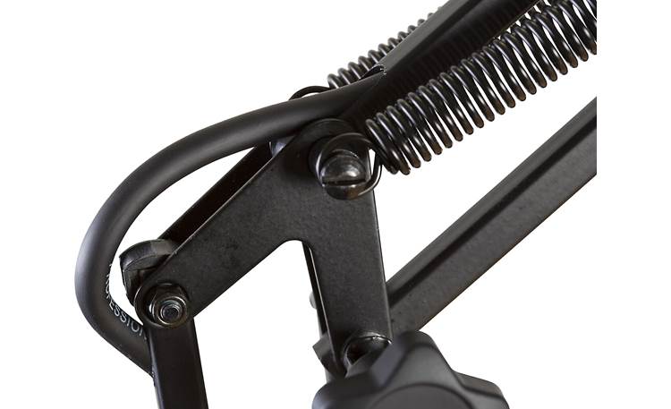 Gator Frameworks Desk-Mounted Broadcast Microphone Boom Stand Metal coil springs