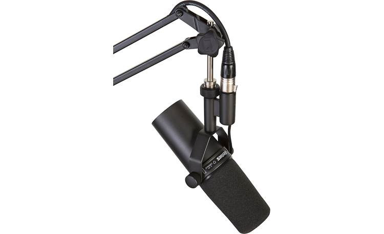 Gator Frameworks Desk-Mounted Broadcast Microphone Boom Stand Supports up to 2.6 lbs. (microphone not included)