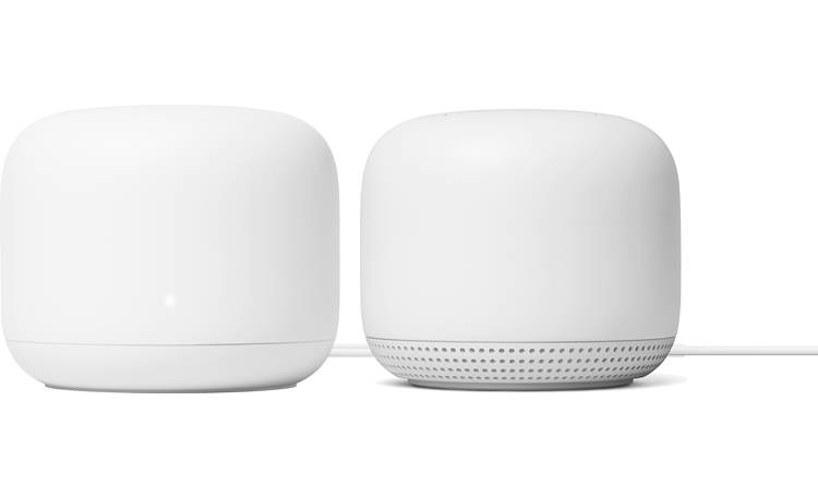 Google Nest Wifi Router and Point Front
