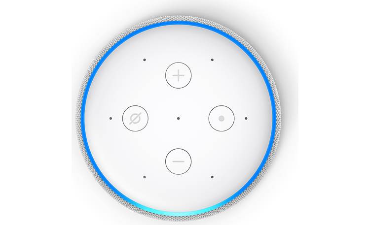 Amazon Echo (3rd Generation) Top-mounted control buttons