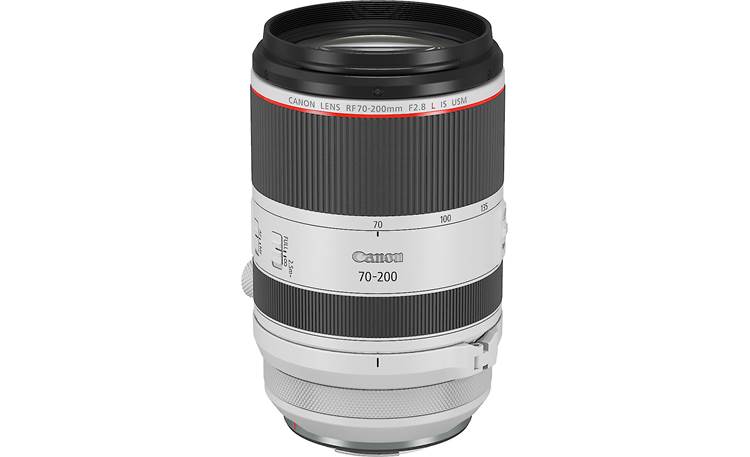 Canon RF 70-200mm f/2.8L IS USM Side view with hood removed
