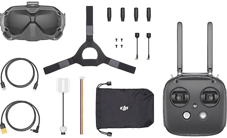 DJI FPV Fly More Combo 2 First person view accessory kit with goggles and air with HD camera at Crutchfield