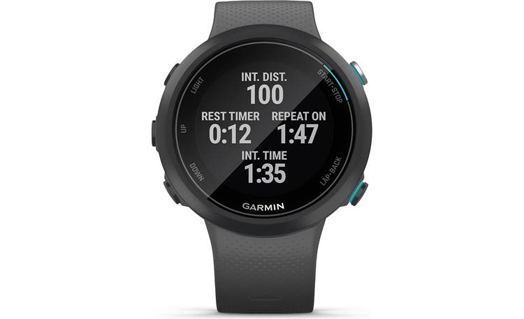 Garmin Swim 2 Interval workouts and rest periods