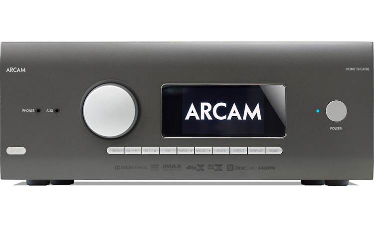teller Correlaat Smaak Arcam AV40 Home theater preamp/processor with 9.1.6-channel processing,  Dolby Atmos®, and Dirac Live® room correction at Crutchfield