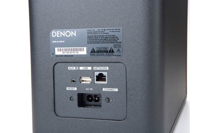 Denon DSW-1H Connect to your home's network via Ethernet or Wi-Fi