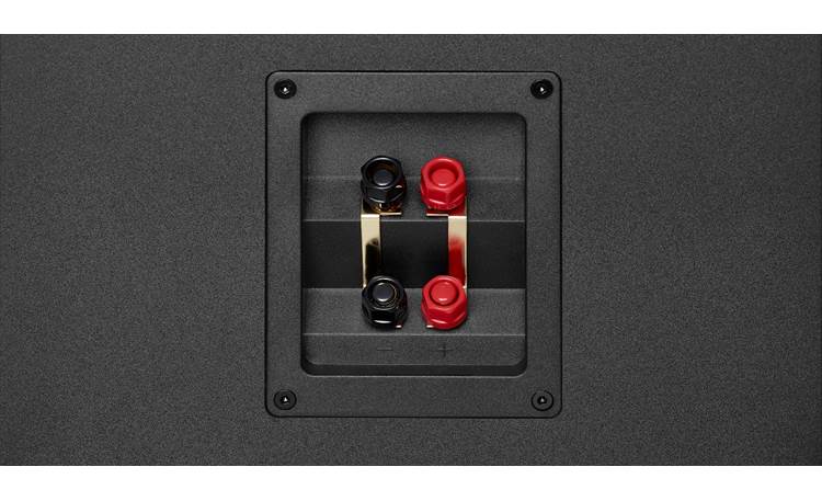JBL Stage A190 Two sets of binding post speaker terminals allow for bi-amping or bi-wiring