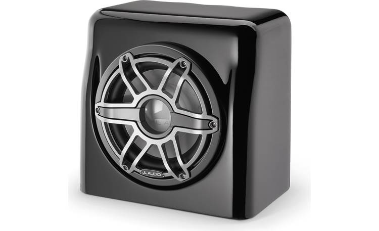JL Audio M6-10FES-Gb-s-GmTi-4 marine subwoofer in sealed enclosure 