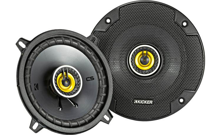 Kicker CS Series 40CS54 5.25" 4-Ohm 75 Watt Rms Co-Axial Speaker SPK100 