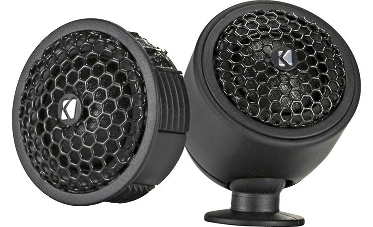 Kicker 46KST2504 Bring out the natural detail in your music with these silk dome tweeters
