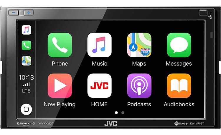 JVC KW-M75BT Enjoy the best smartphone compatibility on a 6.8