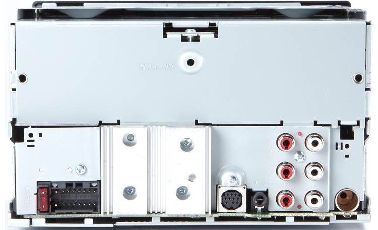 Kenwood Excelon DPX594BT Rear panel shown without included harness