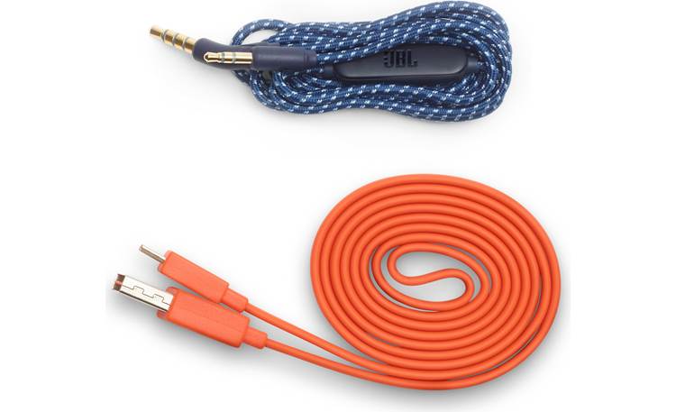 JBL Live 650BTNC Included 3.5mm headphone cable and USB charging cable