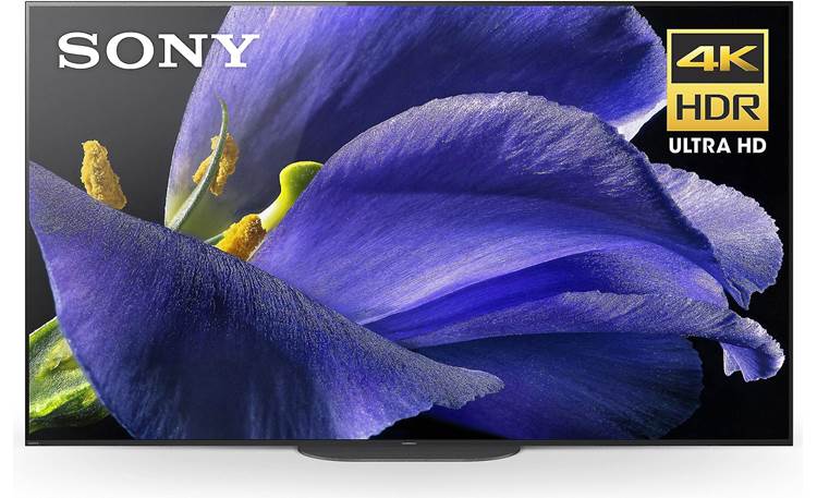 Sony MASTER Series XBR-77A9G 77 A9G Smart OLED 4K UHD TV with HDR (2019)  at Crutchfield