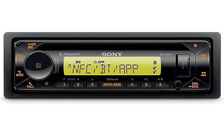 Sony MEX-M72BT Marine CD receiver at Crutchfield