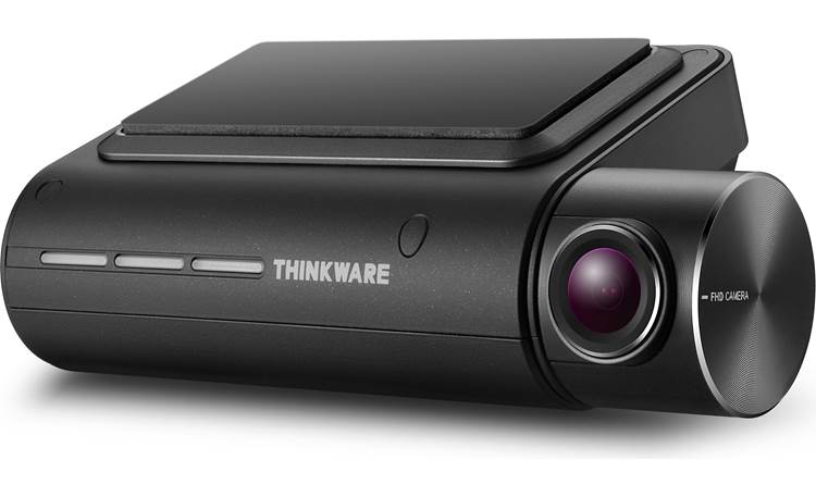 Thinkware F800PRO HD dash cam built-in GPS and driver assistance at Crutchfield