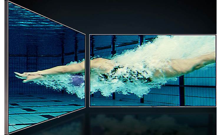 Samsung QN65Q80R Ultra Viewing Angle panel technology provides much wider viewing angles than typical LCD TVs